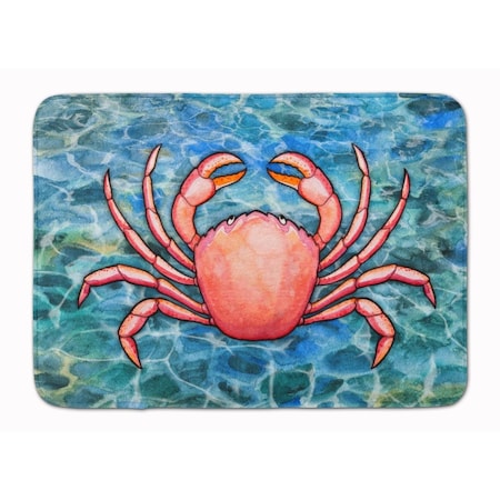 Carolines Treasures Crab Machine Washable Memory Foam Mat BB5346RUG